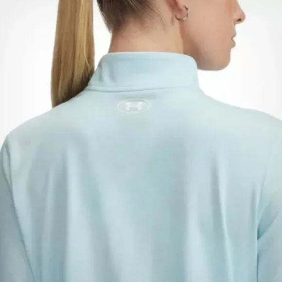 Women's Under Armour 1/4 Zip Cold Gear Top - Picture 2 of 3